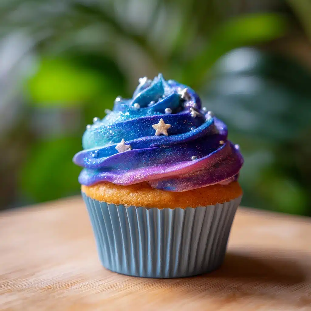 Galaxy Cupcakes: Cosmic Colors & Starry Skies Frosting