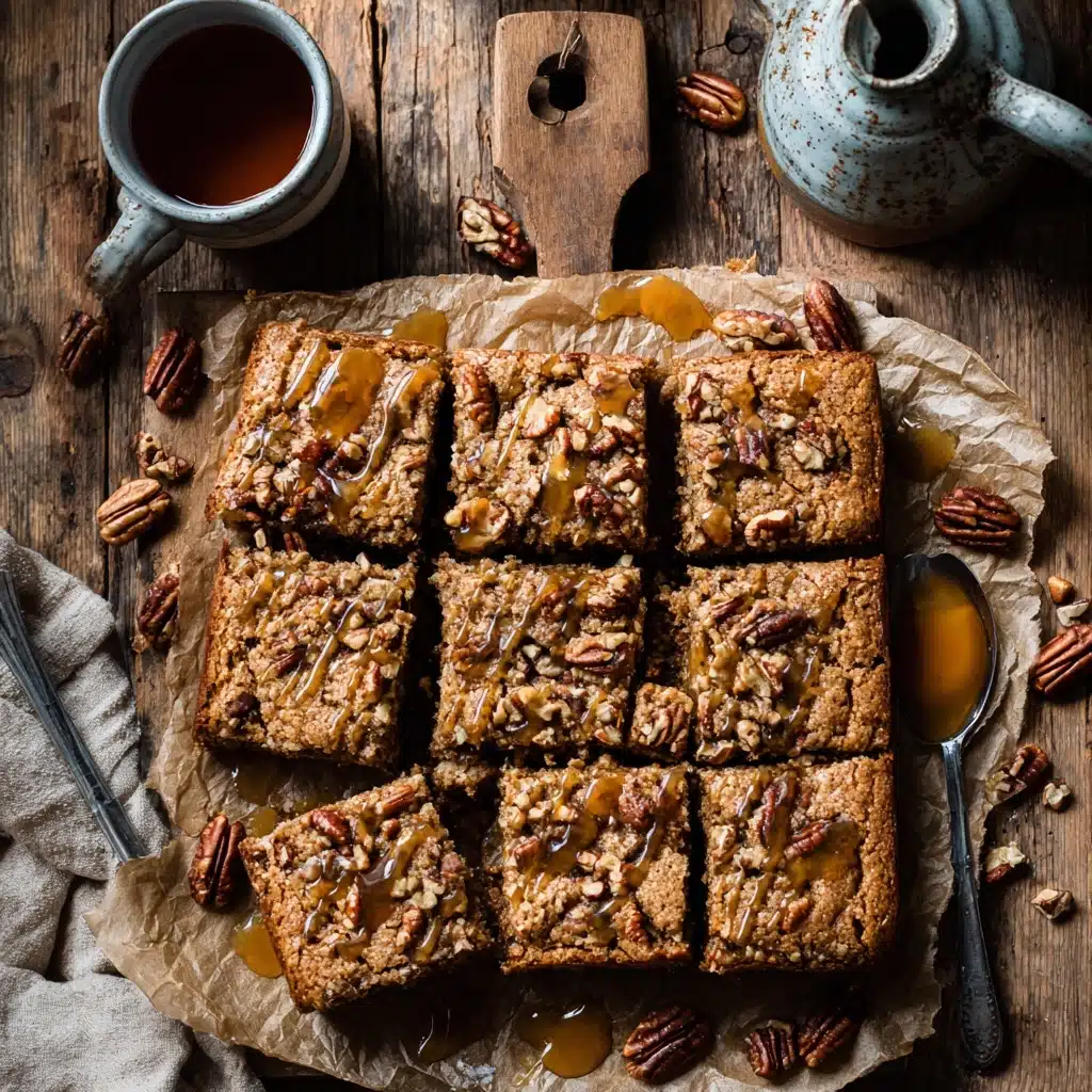 Maple Pecan Blondies Recipe