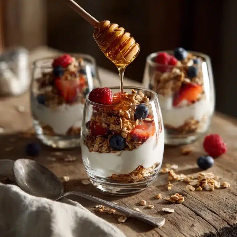 Greek Yogurt Berry Parfait Recipe