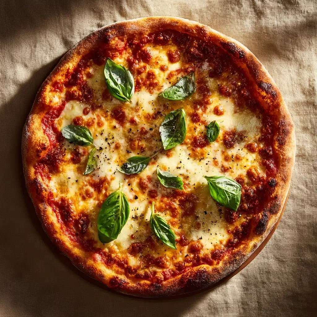 Four Cheese Margherita Pizza Recipe - Recipe Image
