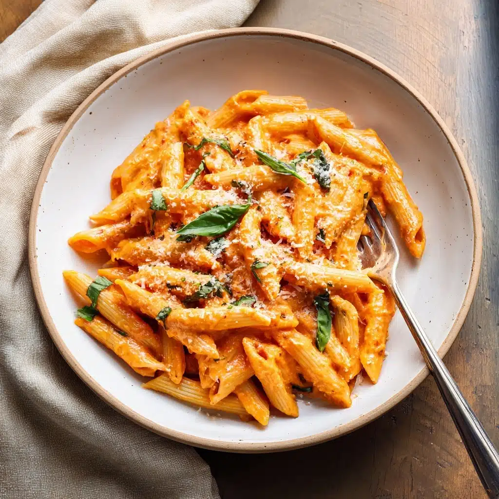 Creamy Tomato Basil Pasta Recipe - Recipe Image