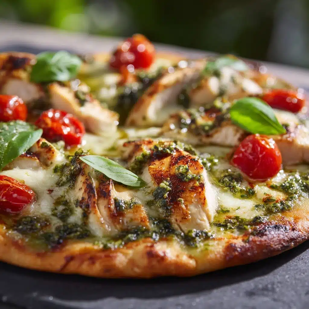 Pesto Chicken Pizza Recipe