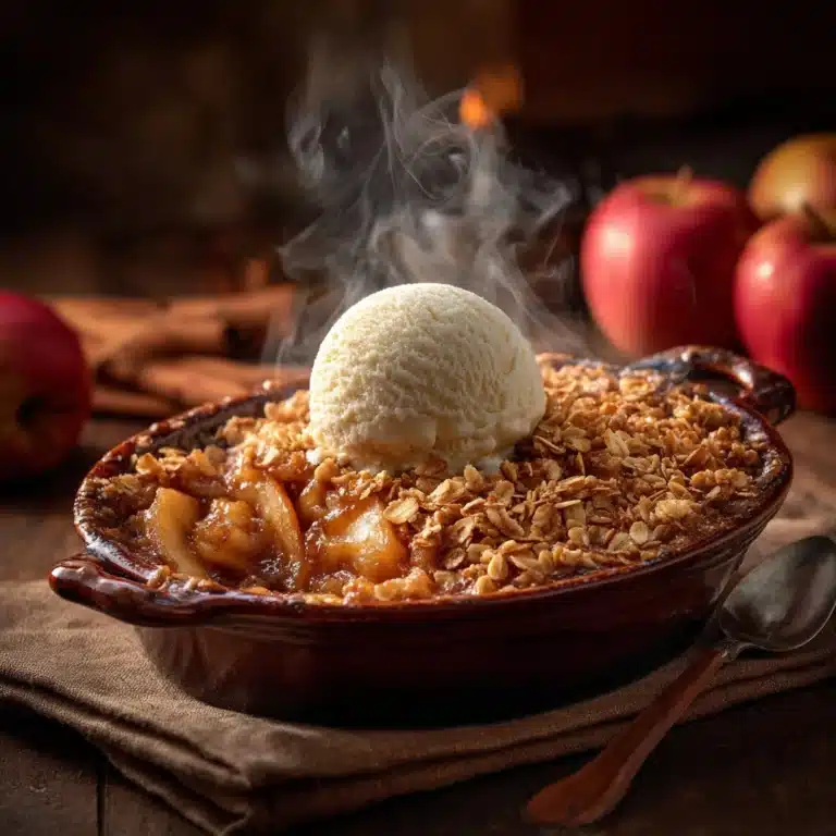 Caramel Apple Crisp Recipe