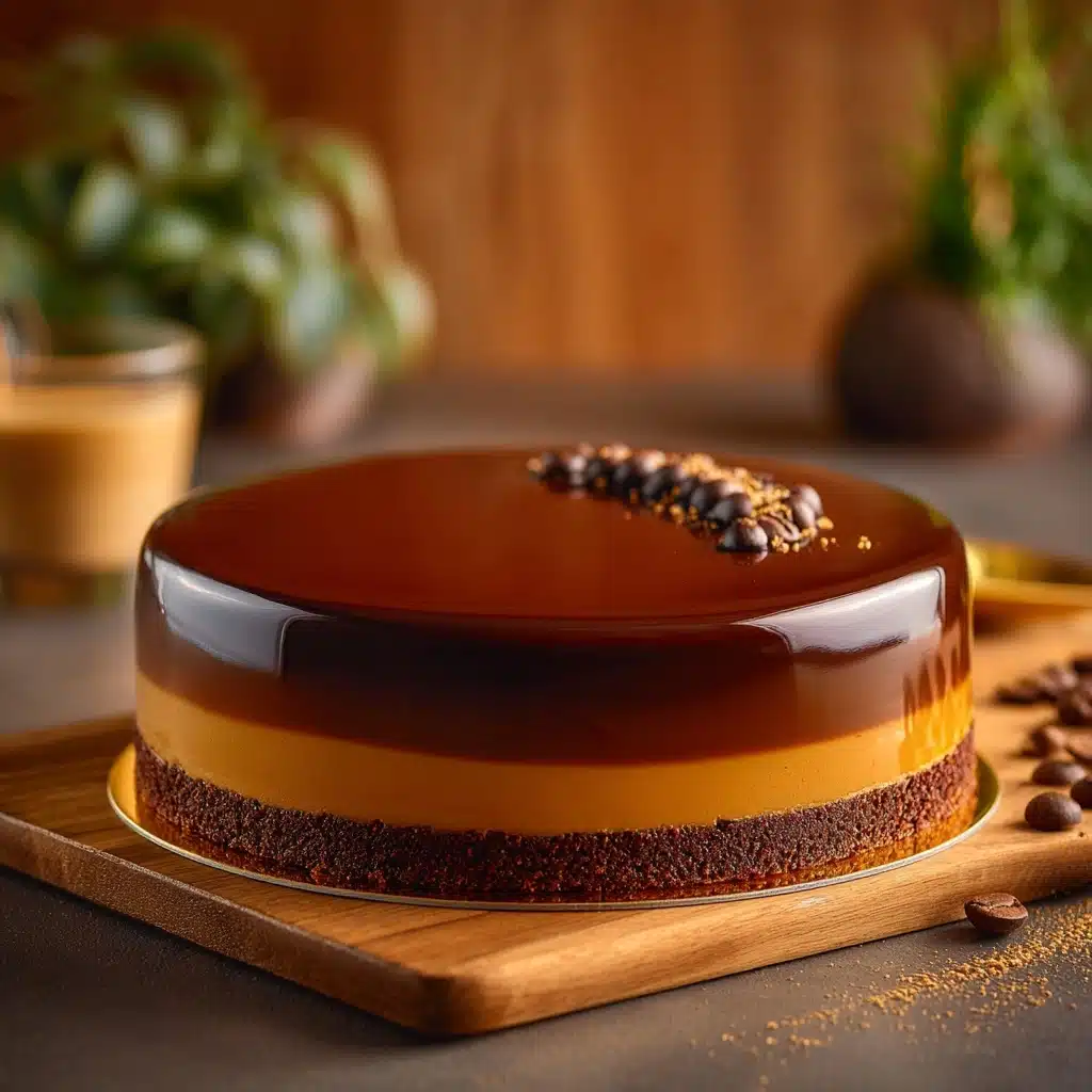 Caramel and coffee entremet Recipe - Recipe Image