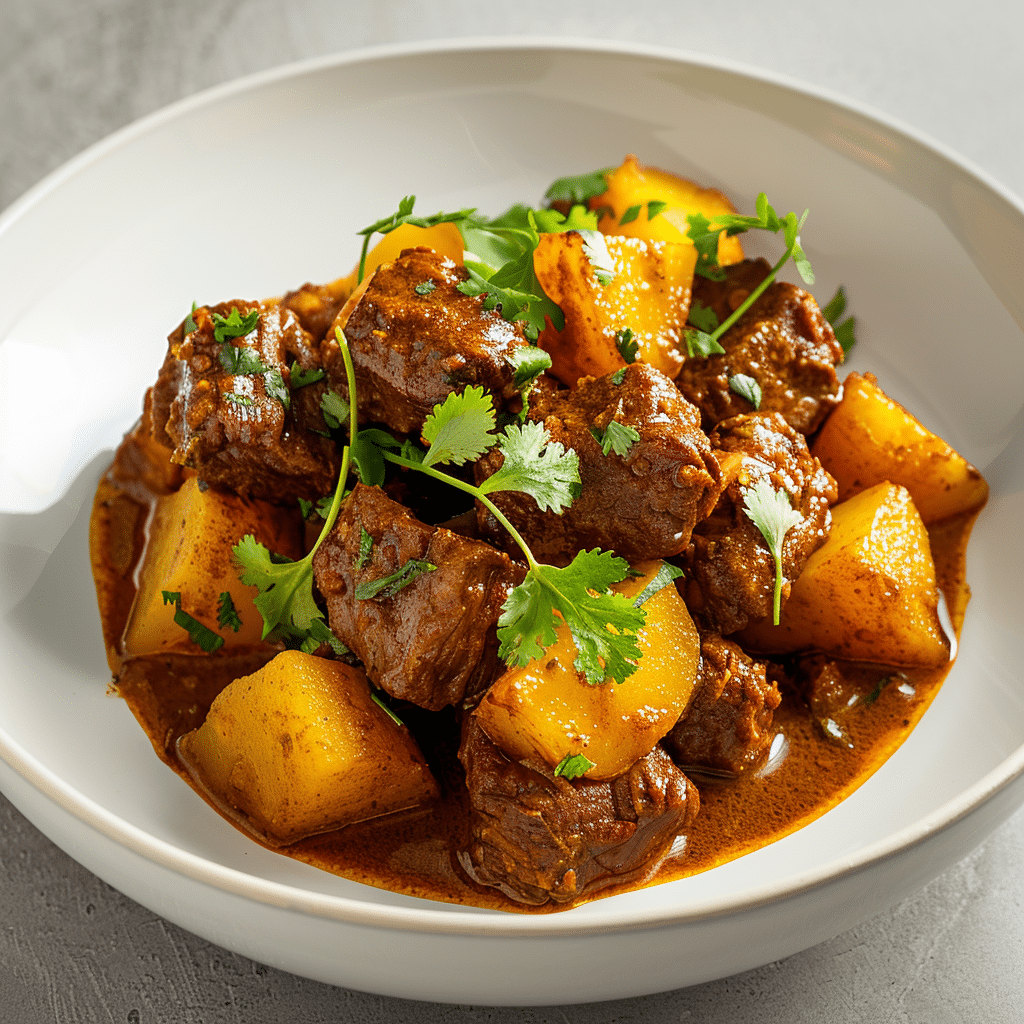 Beef and Potato Curry Recipe - Recipe Image