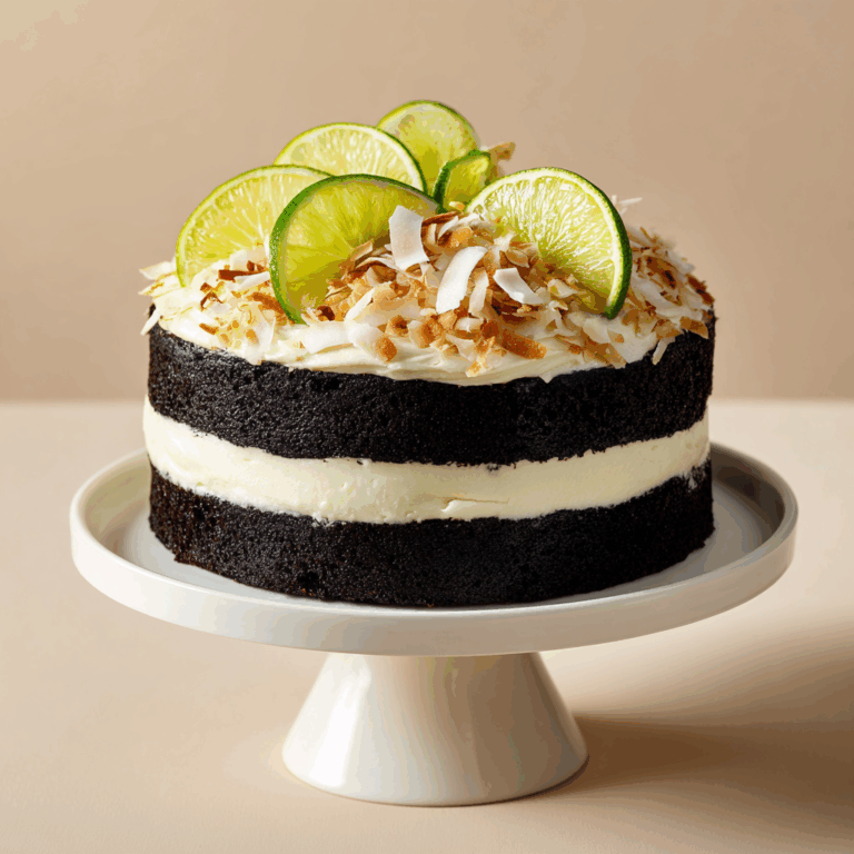 Onyx Coconut Lime Cake Recipe