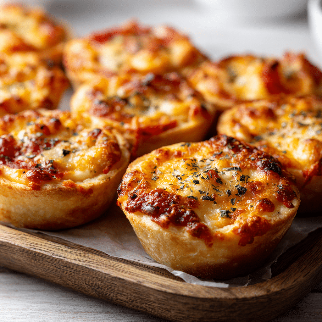 Pizza Cupcakes Recipe - Recipe Image