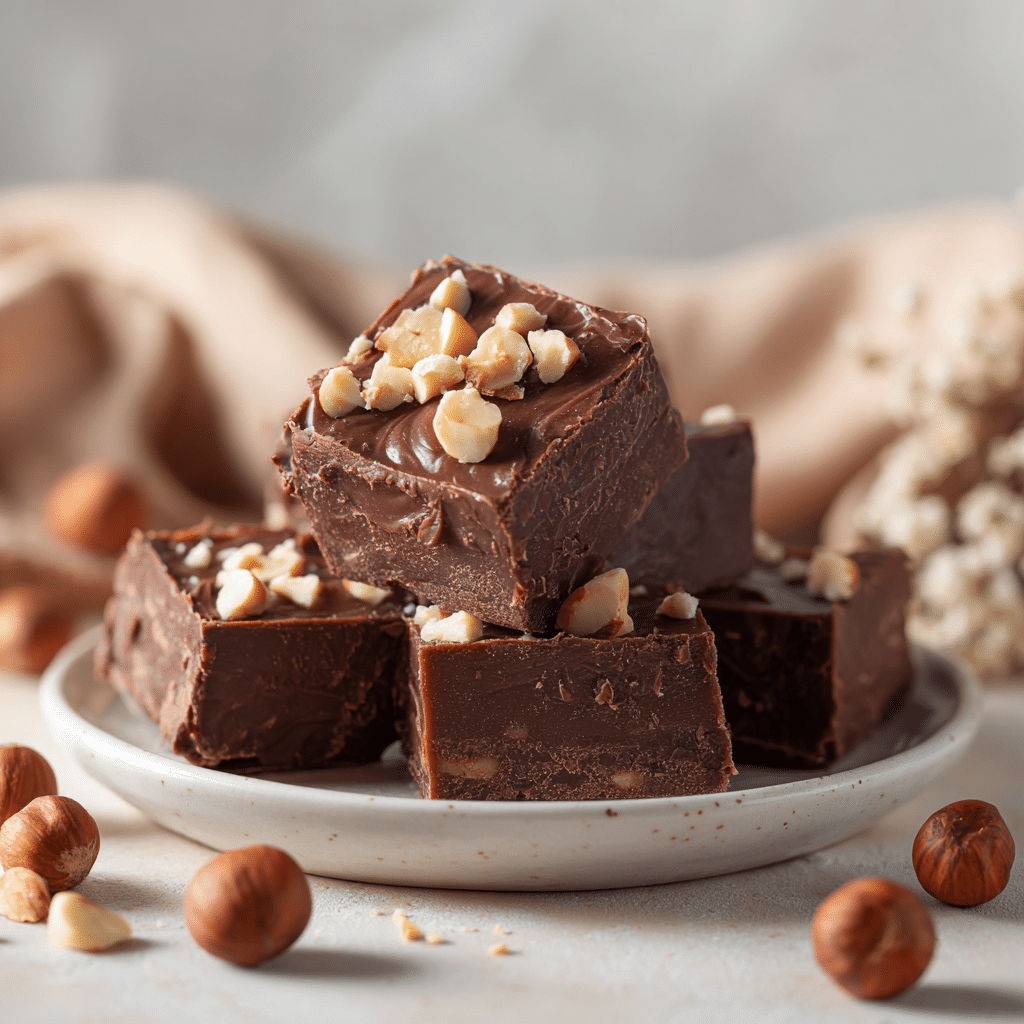 Nutella Fudge Recipe - Recipe Image