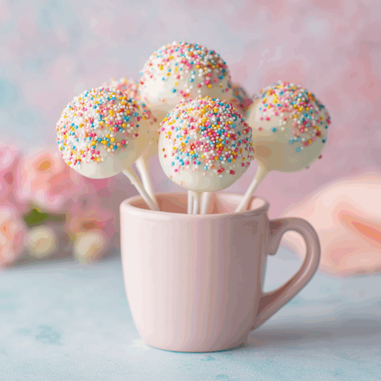 Classic Funfetti Cake Pop Recipe