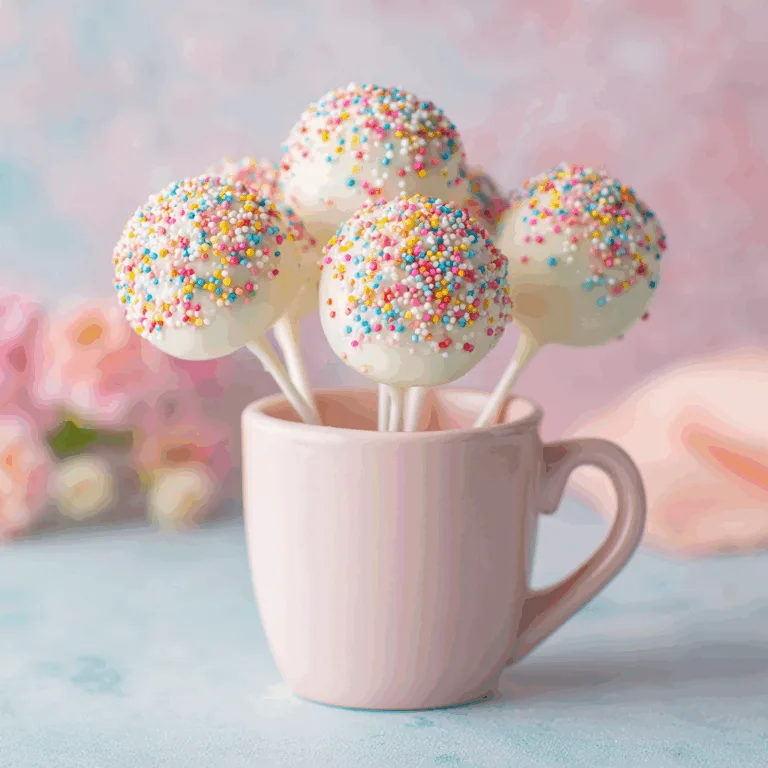 Classic Funfetti Cake Pop Recipe