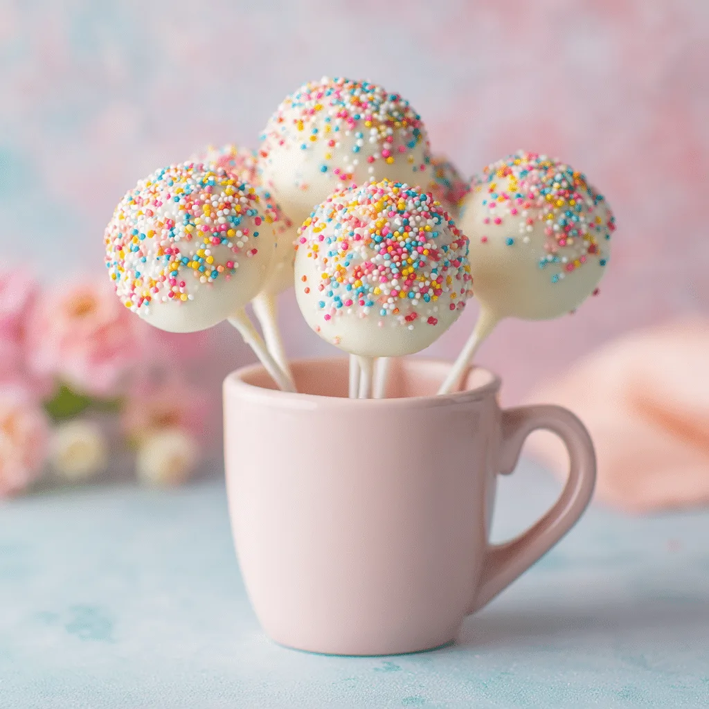 Classic Funfetti Cake Pop Recipe