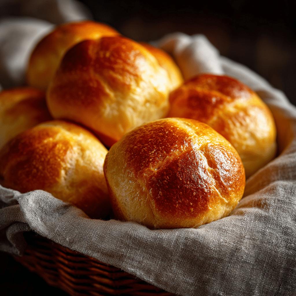 Fluffy Milk Bread Rolls Recipe