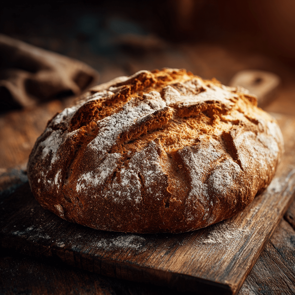 Rustic Whole Wheat Bread Recipe - Recipe Image