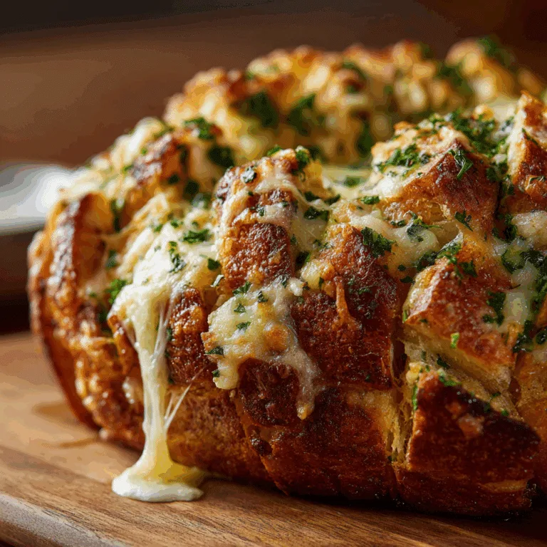 Cheesy Garlic Pull-Apart Bread Recipe