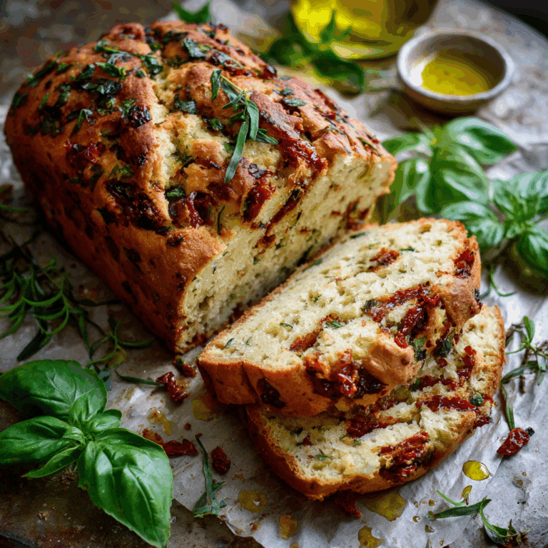 Sun-Dried Tomato & Basil Bread Recipe
