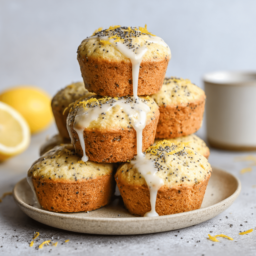 Lemon Poppy Seed Muffins Recipe - Recipe Image