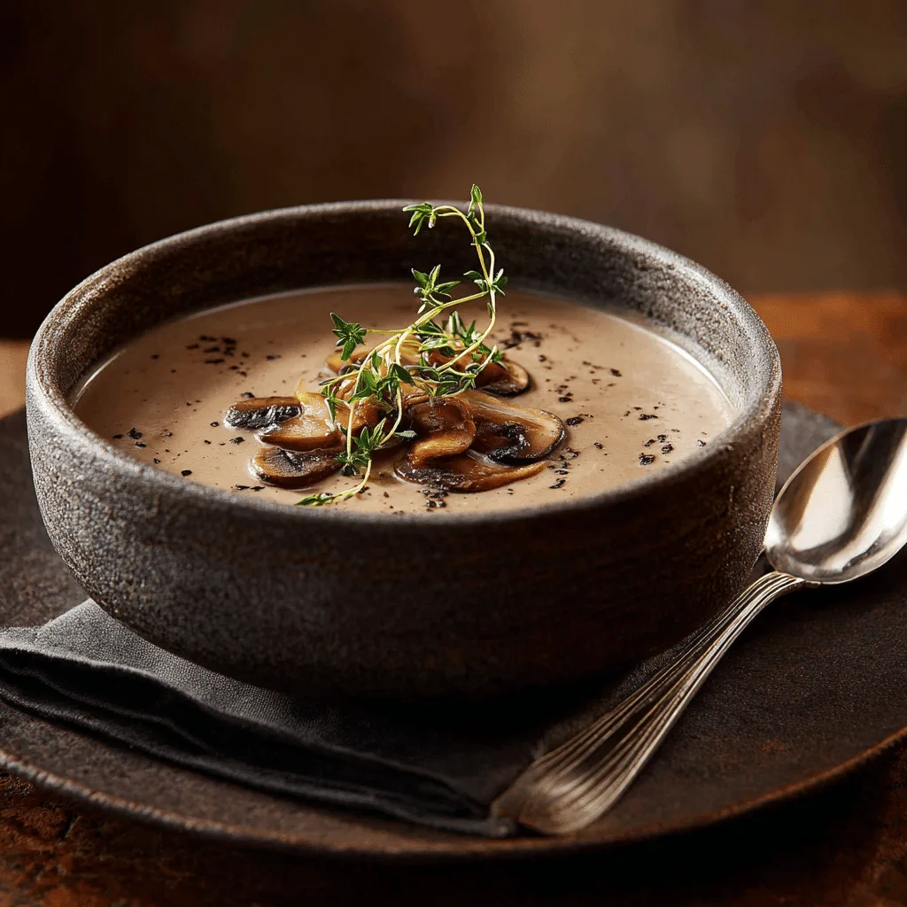 Cream of Mushroom Soup Recipe