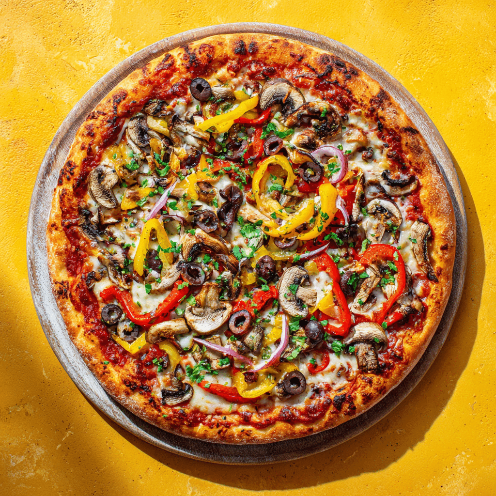 Veggie Supreme Pizza Recipe