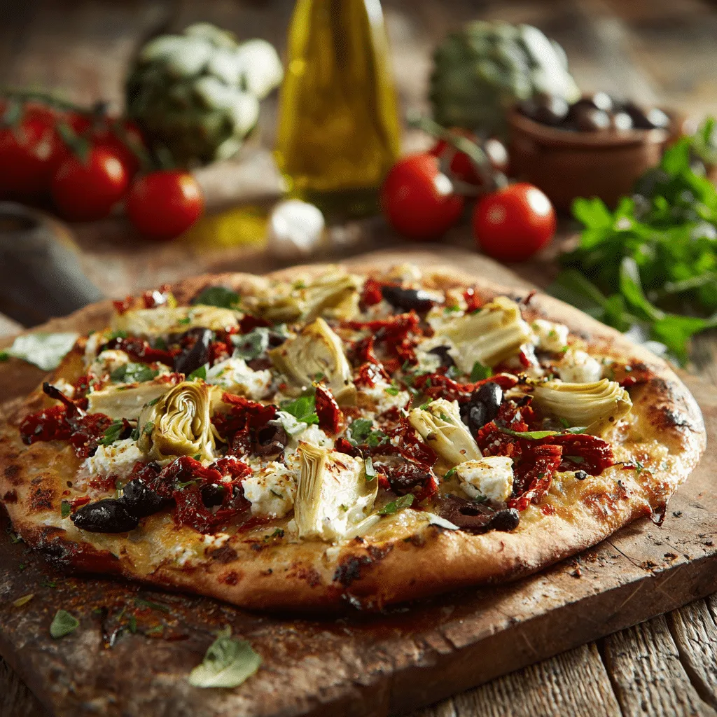 Mediterranean Pizza Recipe