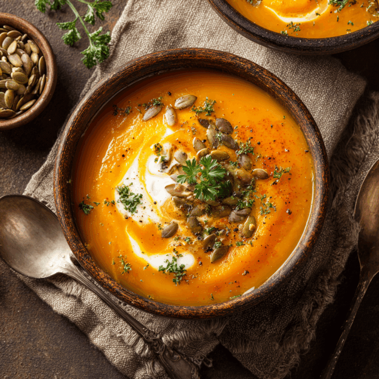 Roasted Pumpkin Soup Recipe