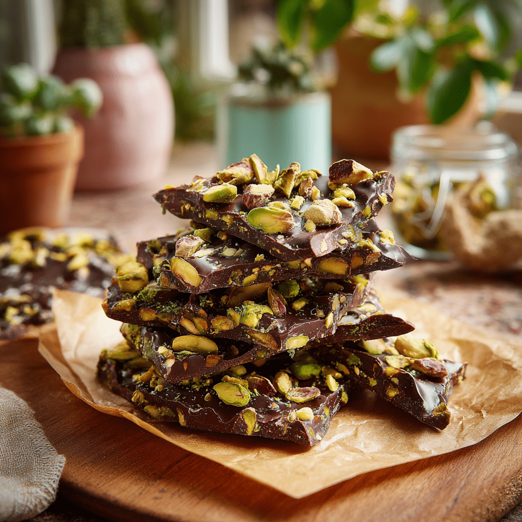 Dubai Chocolate Date Bark - Recipe Image
