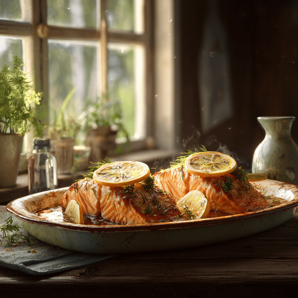 Lemon Herb Salmon - Recipe Image