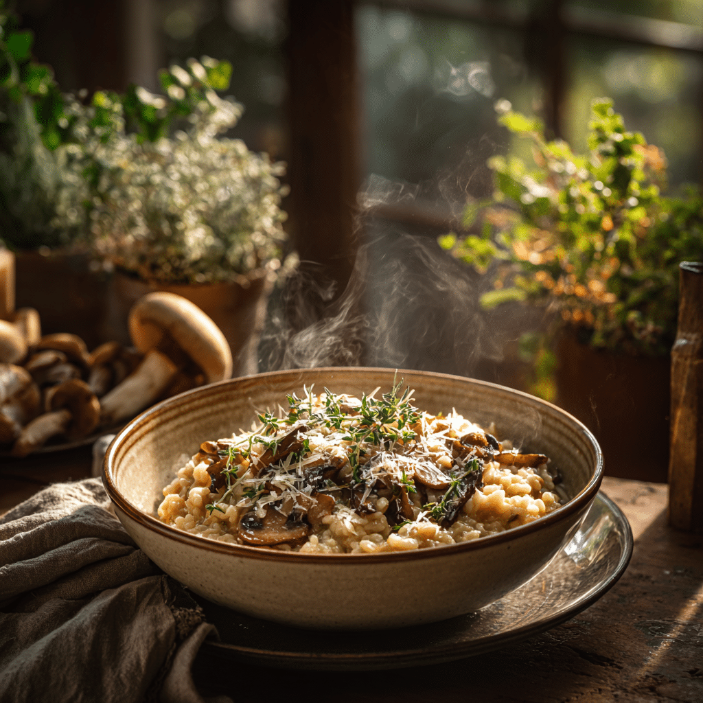Mushroom Risotto