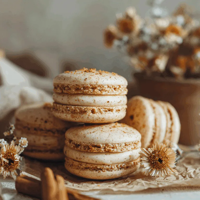 Vanilla Macarons Recipe