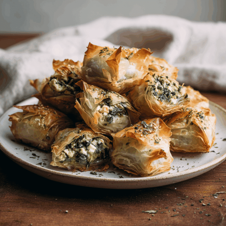Greek Spanakopita Bites Recipe
