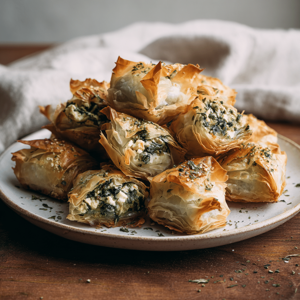 Greek Spanakopita Bites Recipe