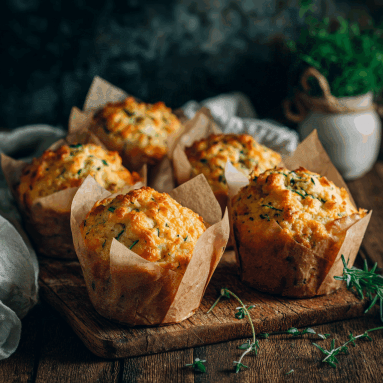 Savory Zucchini Muffins Recipe
