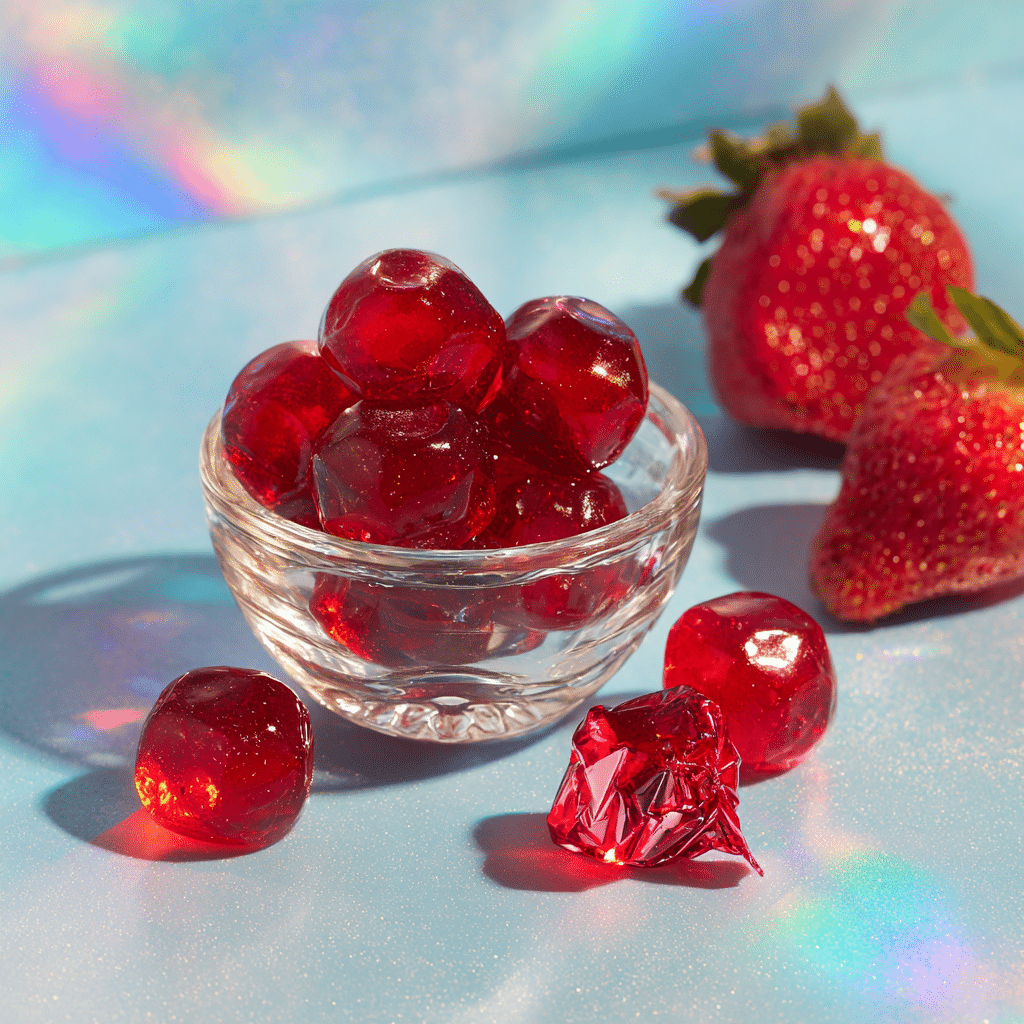 Strawberry Hard Candy Recipe - Recipe Image