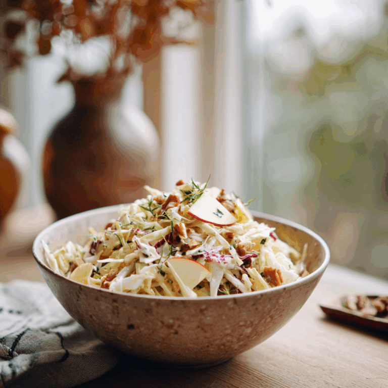 Fall Apple Slaw Recipe