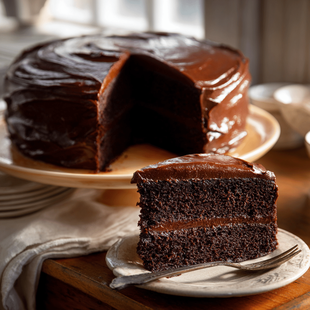 Ina Garten's Chocolate Cake Recipe - Recipe Image