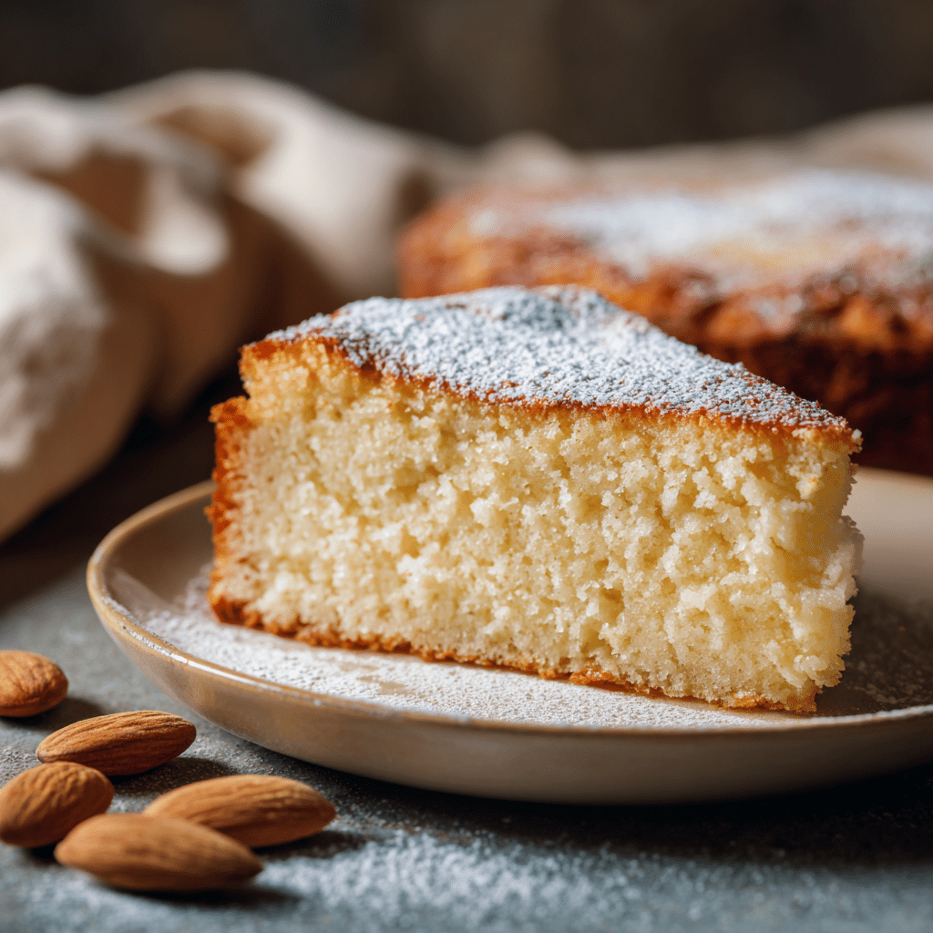 Almond Ricotta Cake Recipe - Recipe Image