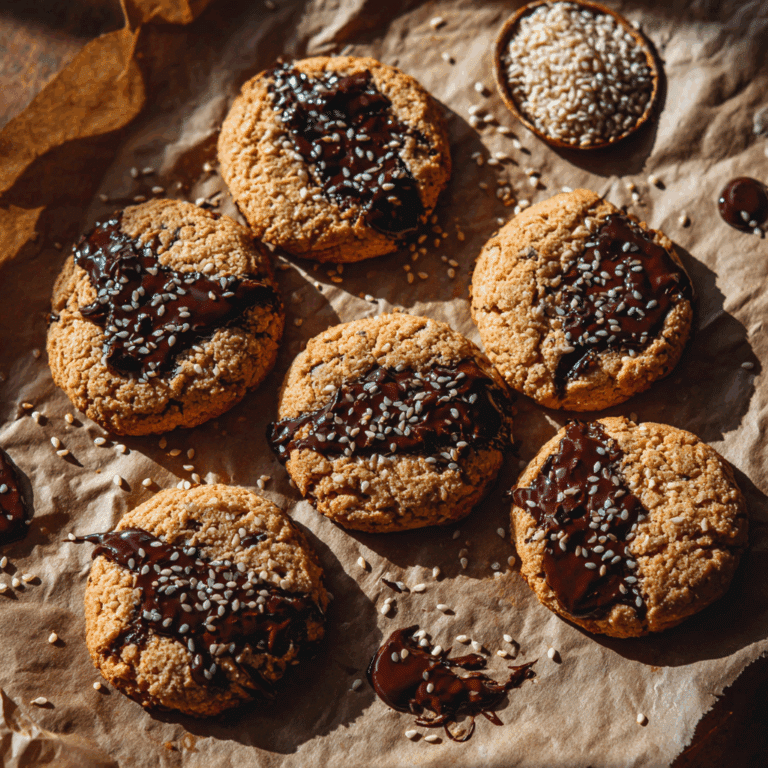 Tahini Chocolate Chip Cookies Recipe