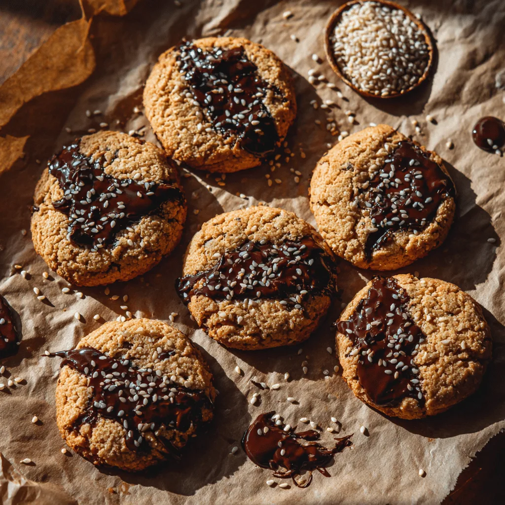 Tahini Chocolate Chip Cookies Recipe