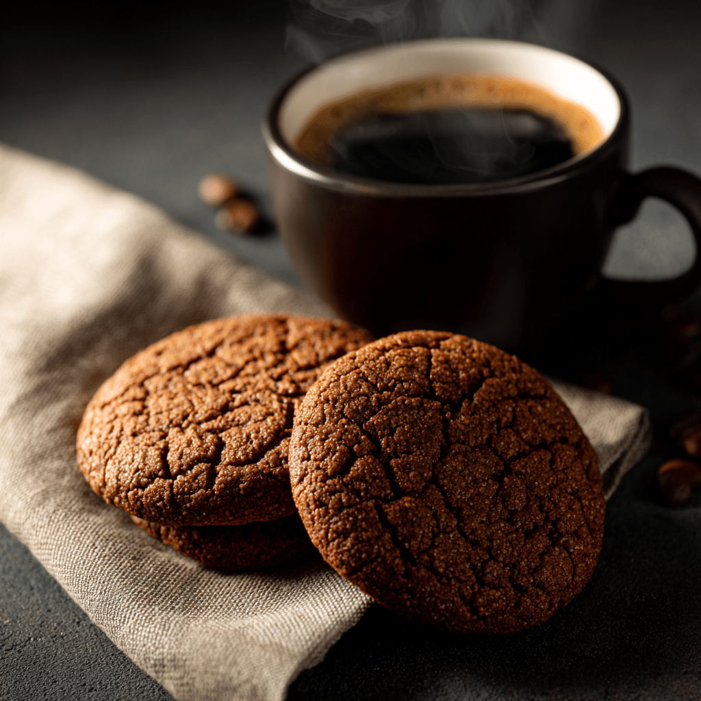 Espresso Olive Oil Cookies Recipe