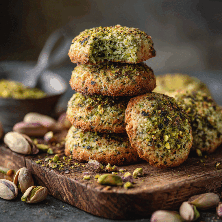 Pistachio Olive Oil Cookies Recipe