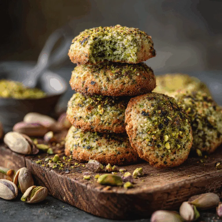 Pistachio Olive Oil Cookies Recipe