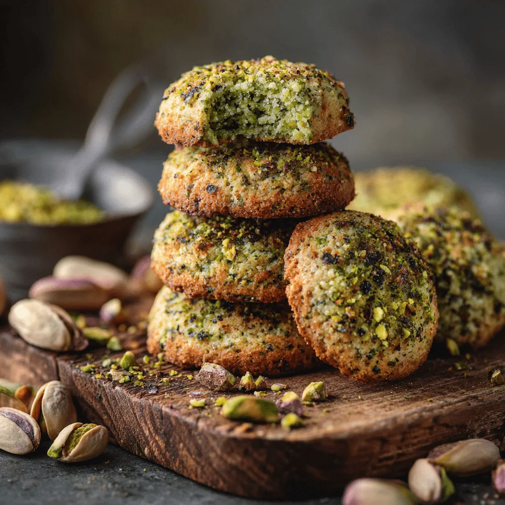 Pistachio Olive Oil Cookies Recipe