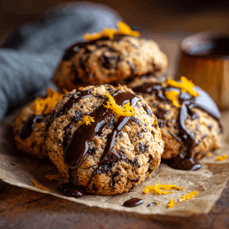Orange Chocolate Chunk Cookies Recipe