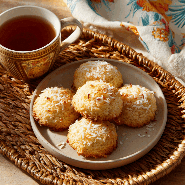 Coconut Olive Oil Cookies Recipe
