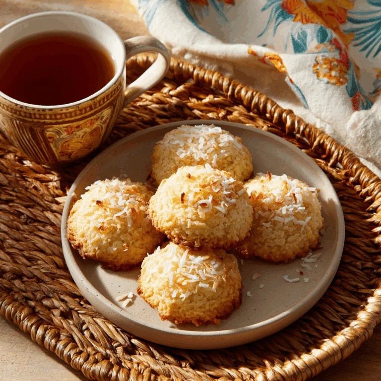 Coconut Olive Oil Cookies Recipe