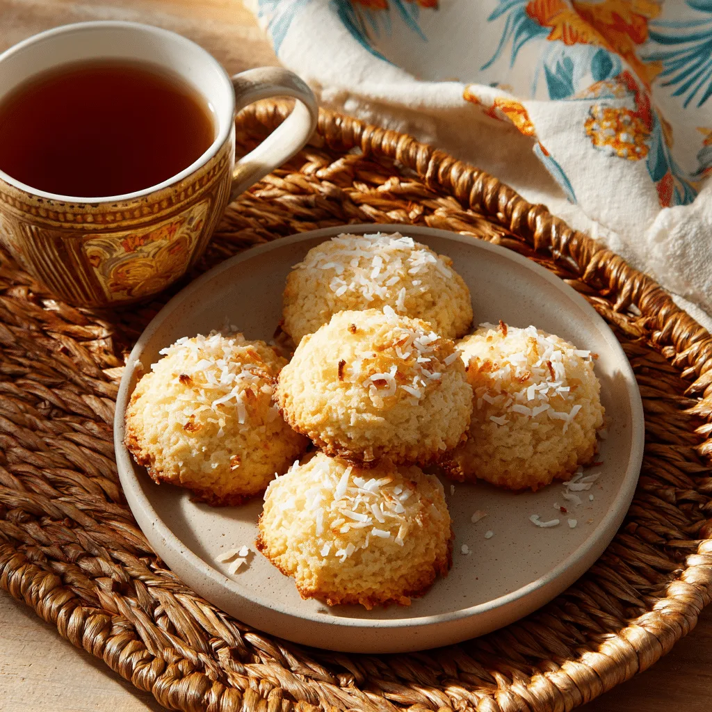 Coconut Olive Oil Cookies Recipe