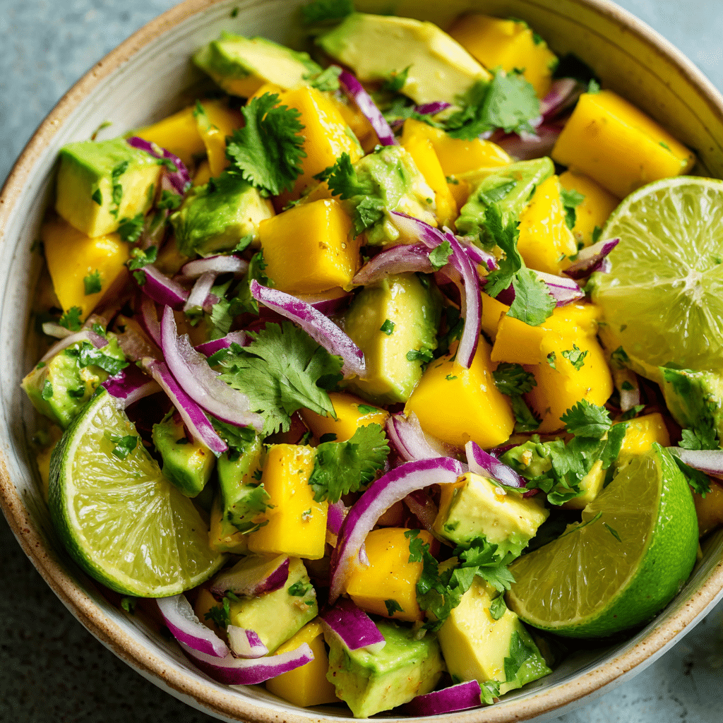 Avocado Mango Salad - Recipe Image