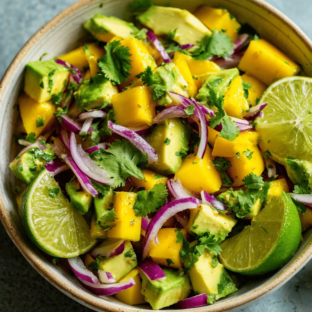 Avocado Mango Salad - Recipe Image