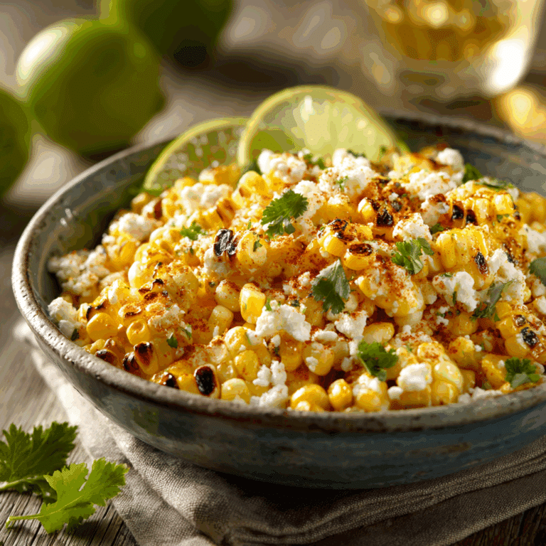 Mexican Street Corn Salad (Elote Bowl)