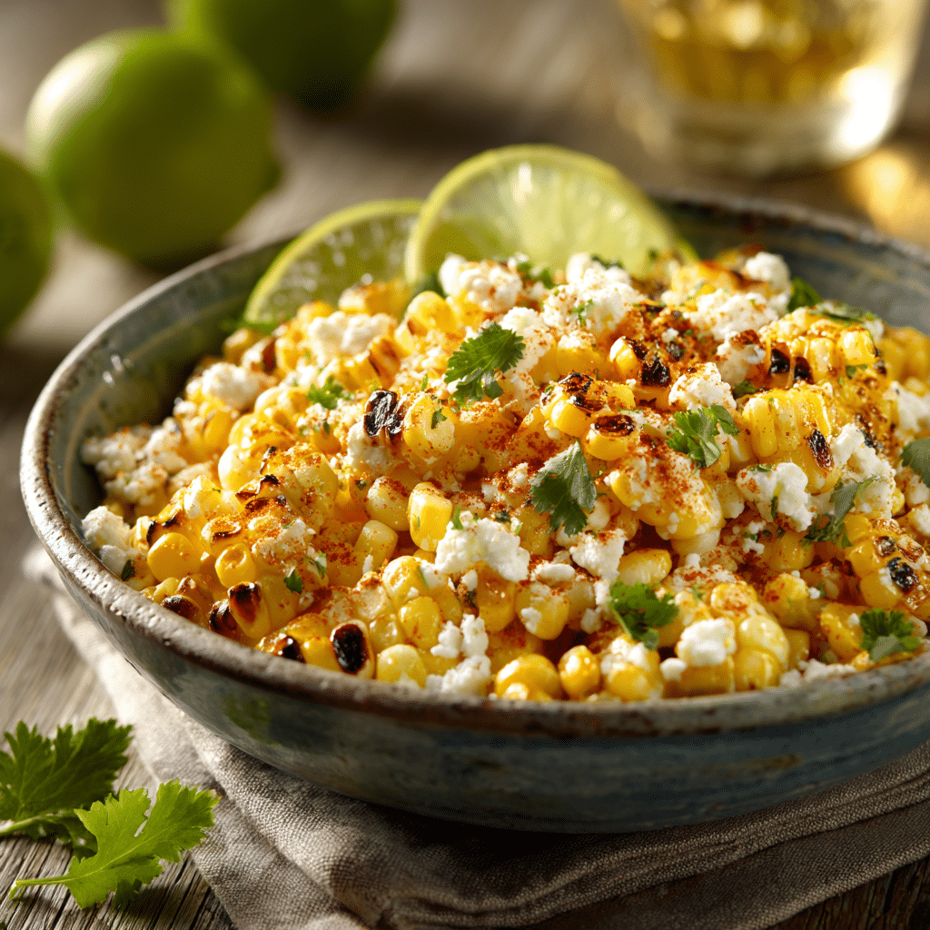 Mexican Street Corn Salad (Elote Bowl)