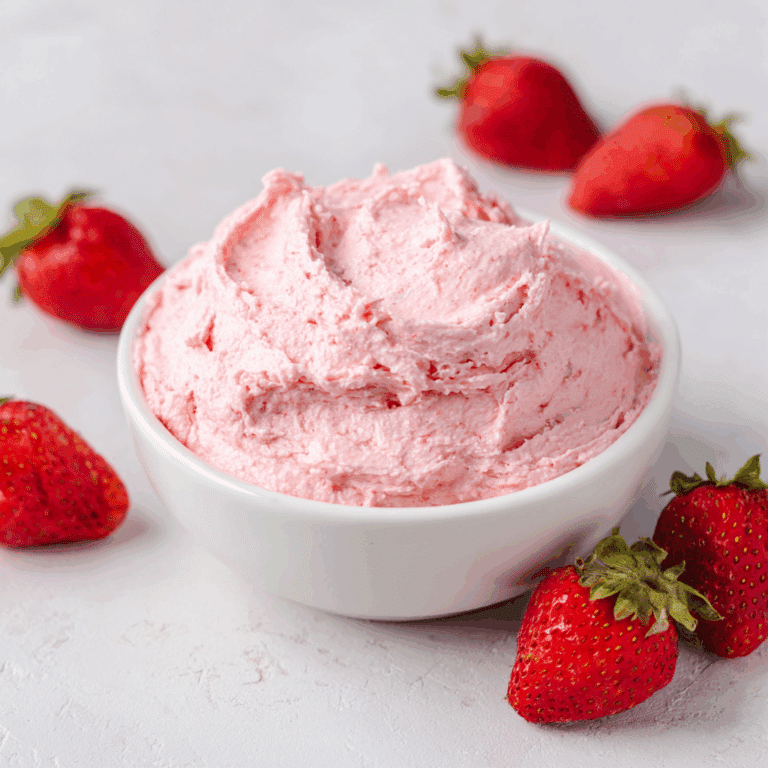 Strawberry Buttercream (Natural Fruit Version) Recipe